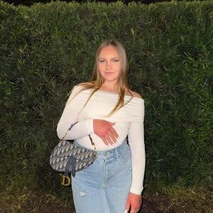 Christian Dior Mini Saddle